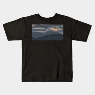 Sugarloaf Moonset Kids T-Shirt